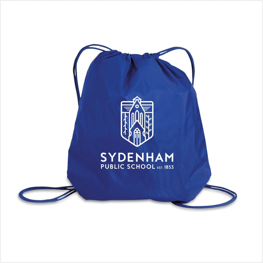 Drawstring Backpack - Sydenham PS Logo