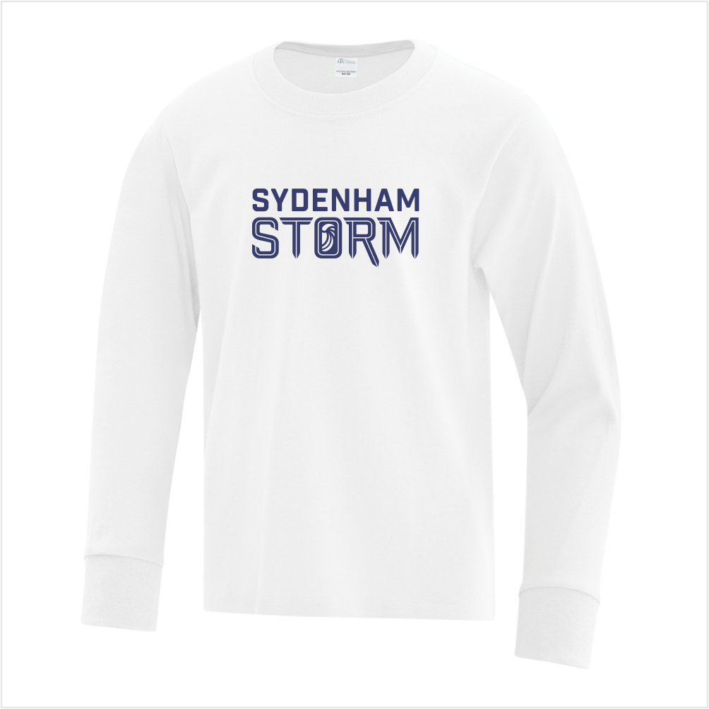 Long Sleeve Tee - Sydenham Storm Logo